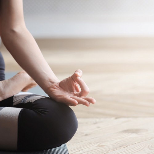 Stellar Lifestyle woman sitting in yoga pose